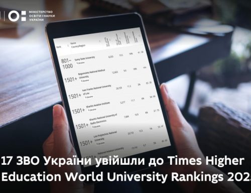 17 ЗВО України ввійшли до Times Higher Education World University Rankings 2025